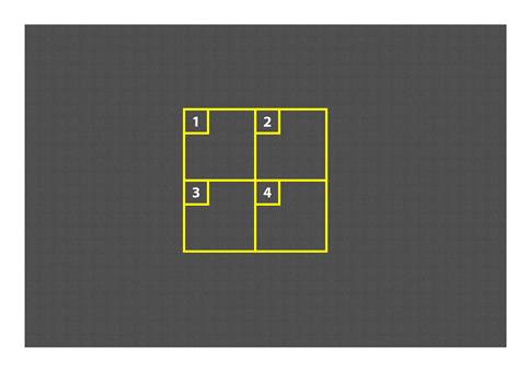 4 Square Game Markings